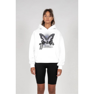 Mister Tee Ladies METAMORPHOSE V. 7 x Heavy Oversized Hoody white XXLUB-MJG11655-00220 - Камуфлаж, размер XXL
