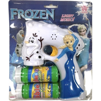 Bublifuk pistole Frozen bílá