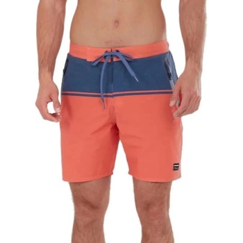 Fundango Бански гащета Fundango Morris swimming shorts - Orange (Dark Turquoise)