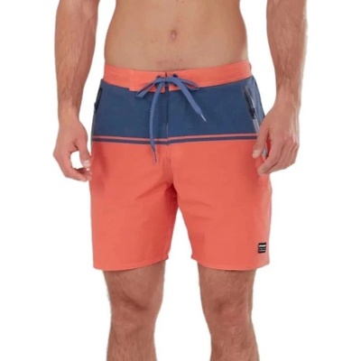 Fundango Бански гащета Fundango Morris swimming shorts - Orange (Dark Turquoise)