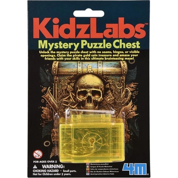 4M Логически 3D пъзел 4М - Мистериозно пиратско съкровище (4m-03466)