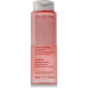 Clarins Soothing Toning Lotion Camomile & Saffron Flower (Very Dry or Sensitive Skin) 200 ml опция Нова опаковка