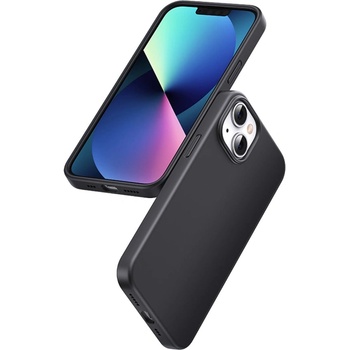 UGREEN Гъвкав силиконов кейс Ugreen LP626 Silky Silicone Protective за iPhone 14 Plus, черен, (90920) (90920)