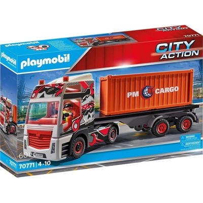 Playmobil 70771 nákladní automobil s přívěsem – Hledejceny.cz