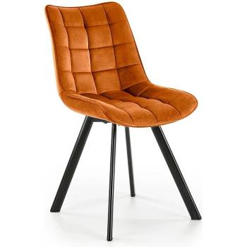 Halmar Трапезен стол k332 канела / черно