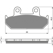 GOLDFREN Brzdové obloženie GOLDFREN 051 S3