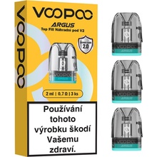 VooPoo ARGUS Top Fill cartridge V2 0,7ohm 3ml 3Pack