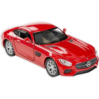 Toi-Toys Метална количка Toi Toys Welly - Mercedes AMG, червена (21610)