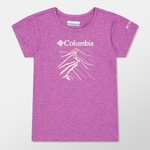 Columbia Юношеска тениска Columbia Tech Trail Graphic Performance T-Shirt Juniors - Razzle