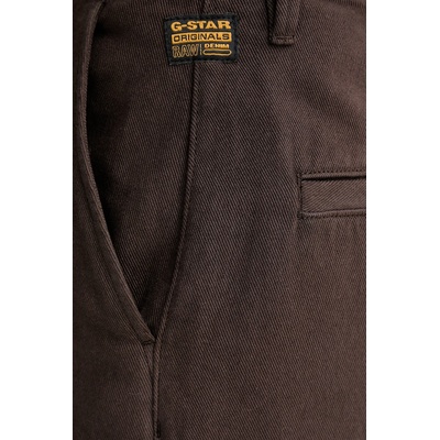 G-Star Памучен панталон G-Star Deck 2.0 high loose Chino (D26432.E078)