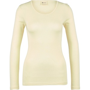 Engel Дамско копринено термобельо Engel Women's Undershirt L/S Merino base layer - Nature - размер 46/48 (EU) (114-0634-0214)