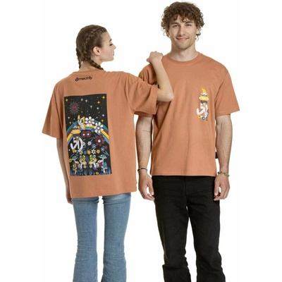 Meatfly унисекс тениска Dwarf Cork Dwarf | Кафява Meatfly | Kafyav | МЪЖЕ | S/M