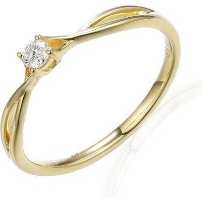 Gems prsten Seravia žluté zlato s briliantem 585 38 1 2560.0Z00.0.51.HSI1.000