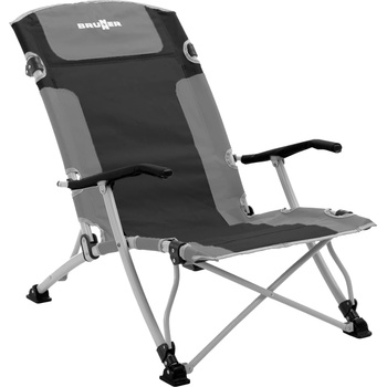 Brunner Къмпинг стол Brunner Bula XL Camping chair - Schwarz / Grau - размер 61 x 74 x 87/31 cm (580-1795-0211)