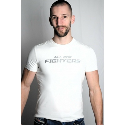 All for Fighters tričko biele