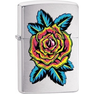 Zippo benzínový FLOWER TATTOO