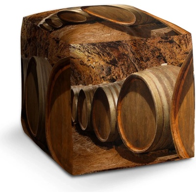 Sablio Taburet Sudy: 40x40x40 cm