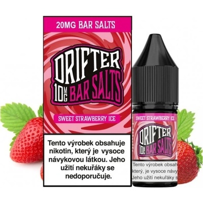 Juice Sauz Drifter Bar Salts Sweet Strawberry Ice 10 ml 20 mg