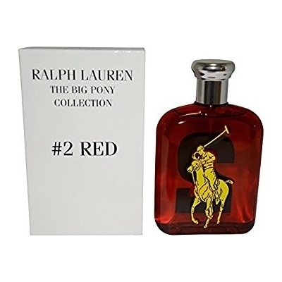 Ralph Lauren The Big Pony 2 Red toaletná voda pánska 125 ml tester