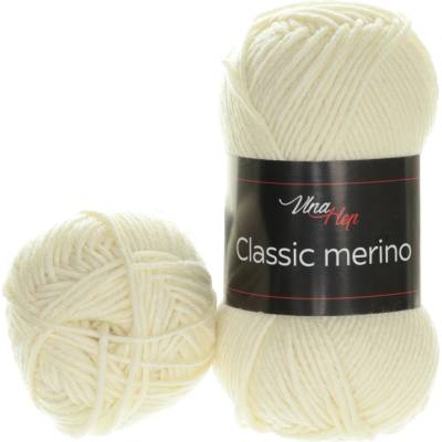 Vlna Hep Classic merino 61005 smetanová