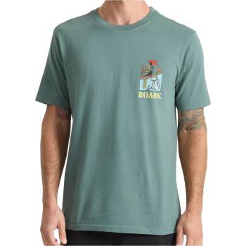 Roark Мъжка тениска Roark Enjoy T-shirt - Slate Green - размер M (216-7592-0212)