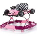 TOYS Детска проходилка 4в1 "Рейсър" розова (prrc02103pi) Проходилка
