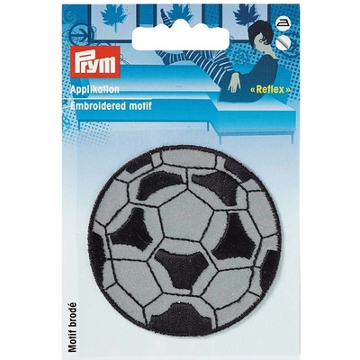 PRYM Nášivka futbalová lopta, samolepiaca/nažehľovacia