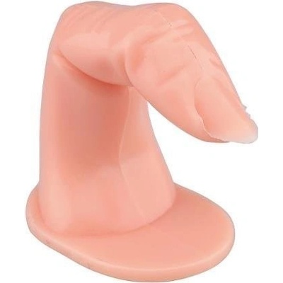 Sibel prst na cvičení manikúry s nehtem