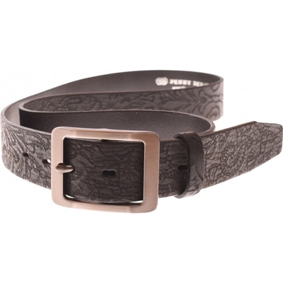 Penny Belts dámský kožený opasek 6159-V2-90 černý