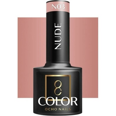Ocho Nails Hybridný gél lak na nechty Nude N03 5 g