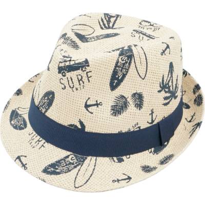 maximo Шапка maximo Boy's Trilby Surf Hat - Sand / Navy - размер 53 cm (904-6345-0113)