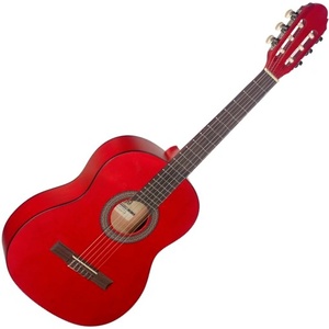 Stagg Класическа китара умалена размер 3/4 Stagg C430 M RED детска