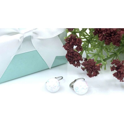 Jan Kos jewellery stříbrné náušnice s opálem 32106684