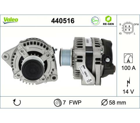 Alternátor VALEO 440516