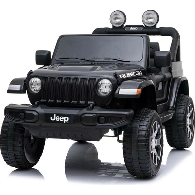 Baby Mix Jeep Wrangler Rubicon elektrické autíčko černá