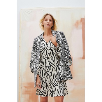 Moodo Дамска шарена рокля Moodo Moodo | Byal | ЖЕНИ | XS