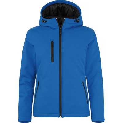 Clique Padded Hooded Softshell Women Royal