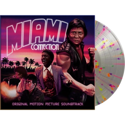 OST - Miami Connection Dragon Sound Clear Neon Vinyl LP