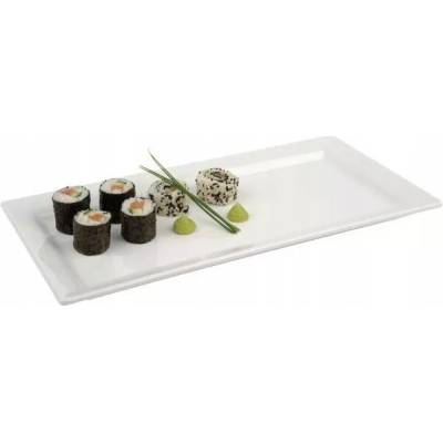 APS Servírovací tác obdélníkový z melaminu 300x210 mm bílý Pure bílá