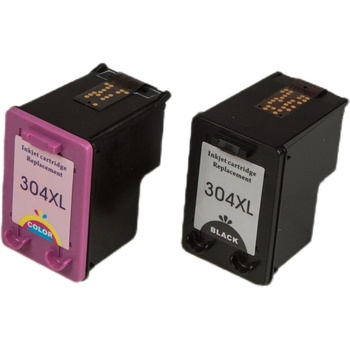 Tonerhub Обновен мастилен пълнеж N9K07AE / N9K08AE, no. 304XL/black+color/20ml+18ml за принтери HP (multipack) (N9K07AE/N9K08AE)