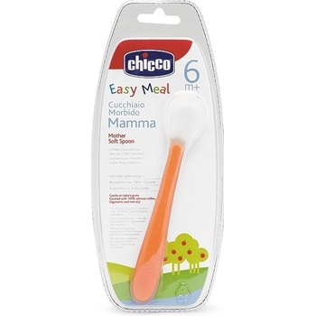Chicco lyžička silikón soft 6+