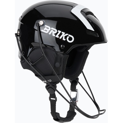 Briko Скиорска каска Briko Slalom Epp 2.0 shiny black/white