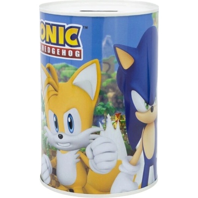 Pokladnička Sonic plechová