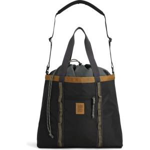 Topo Designs Чанта за рамо Topo designs Mountain Utility Tote Shoulder bag - Black / Neutral - размер 33 l (510-4108-0411)