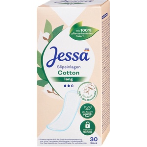 Jessa Дамски превръзки, Cotton, дълги, 30 бр (10474875)