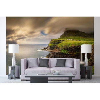 DIMEX ART s. r. o Самозалепваща се флизелинова фототапета скандинавска панорамна гледка 375 x 250 см