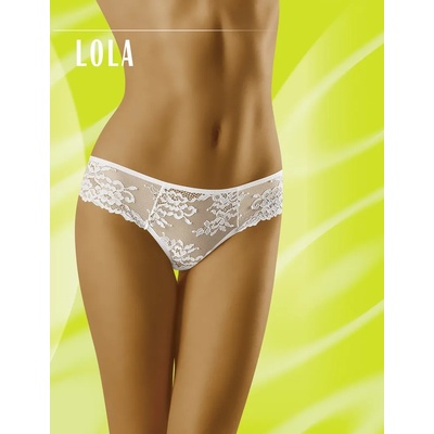 Wolbar Дантелени бикини в бял цвят LolaEH-30137-BIAŁY - Бял , размер S