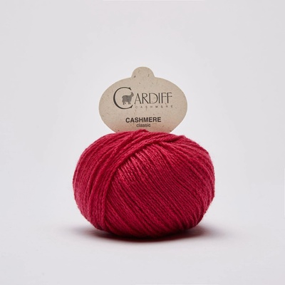 CASHMERE CLASSIC Cardiff Cashmere Farby CASHMERE: 578 fuchsiová