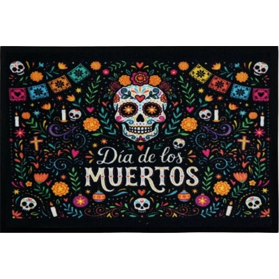 Mercury Flooring Día de los Muertos čierna 40x60 cm