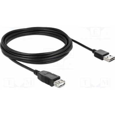 Delock 83373 USB 2.0 USB A zásuvka USB A zástrčka dvoustranná 5m